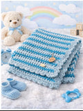 Handmade Crochet Baby Blanket – Soft Multicolor Granny Stitch // Manta de Bebé Tejida a Crochet – Puntada Granny Multicolor