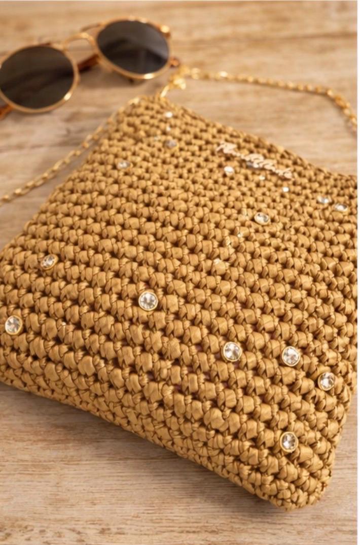 Bolso Personalizado de seda Hecho a Mano | Bolso Boho Chic con Nombre | Bandolera Artesanal Estilo Ibiza | Regalo Personalizado Mujer