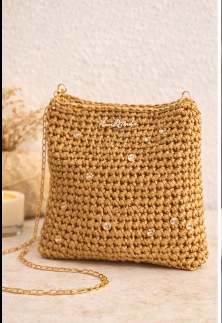 Bolso Personalizado de seda Hecho a Mano | Bolso Boho Chic con Nombre | Bandolera Artesanal Estilo Ibiza | Regalo Personalizado Mujer